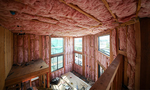 Cellulose Insulation Installation