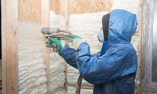 Foam Insulation Installation